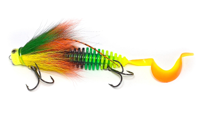 Приманка BEARDED MOUSE (Phantom Double Tail 135 mm) col. #313