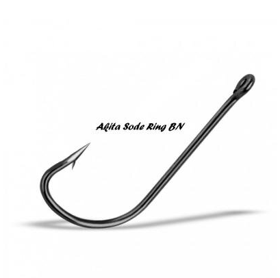 Крючки Gurza-AKITA SODE RING BN №14 (10шт/уп)									