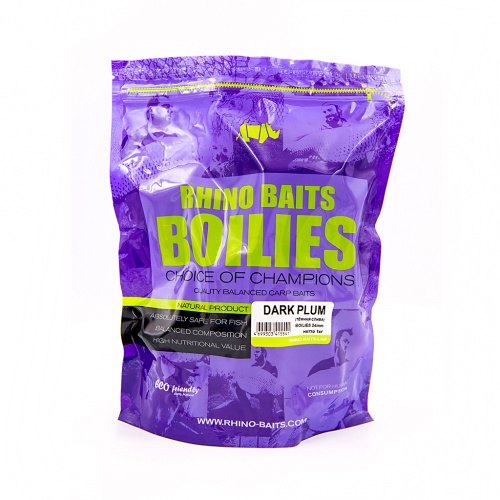 Бойлы Dark Plum (темная слива) 24мм, 1кг