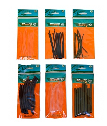 Набор термотрубок d2.0/1.0 ЧЕРНАЯ (уп/10шт)				