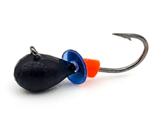 Мормышка Капля классическая черная 0,3 гр.