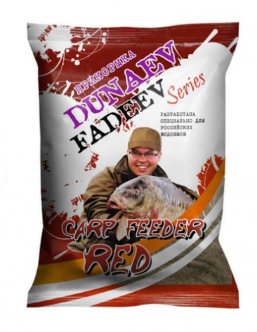 Прикормка "DUNAEV-FADEEV" 1кг Feeder Carp Red