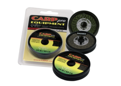 Лидер HK4338 Downforce Leader line 45 lb 10 m цвет Camou Brown				