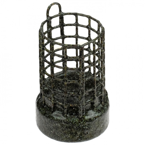Груз-кормушка мет. X-FEEDER ME BULLET RING 050 г (28 мл, цвет Army Camo, сварная сетка)										