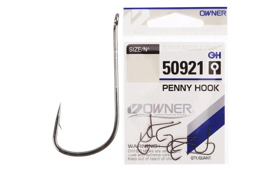 Крючок Owner 50921 BC №8 Penny Hook (10шт.) ow-50921BC-8		