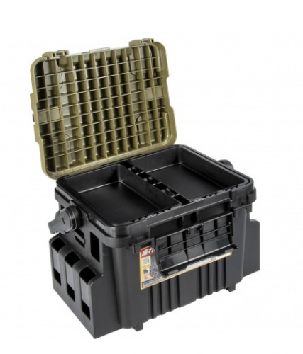 Ящик рыболов. Meiho Versus VS-7080N Black 375x293x275	