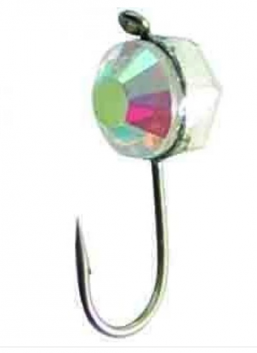 Мормышка вольф. Lucky John КРУГЛАЯ гран. с петел. и Swarovski 040/06							