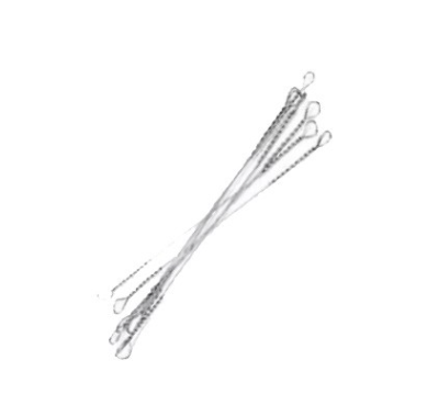 Поводок струна Волжские джиги 0,28 мм,15 см, 8 кг