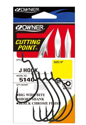 Крючок J-Hook BC №1/0 6шт OWNER
