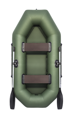 Лодка "Аква"  ОПТИМА 240 зеленый