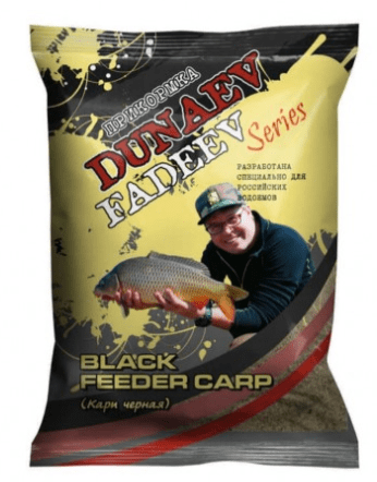 Прикормка DUNAEV-FADEEV 1 кг Black Feeder Crucian Carp