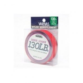 Шок-лидер Varivas SHOCK LEADER NYLON MONOFILAMENT #35 - 130LB (60kg) 0,98мм - 50м																		