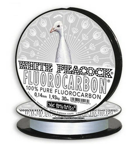 Леска BALSAX "White Peacock Fluorocarbon BOX" 50м 0,28 (7,12кг)											