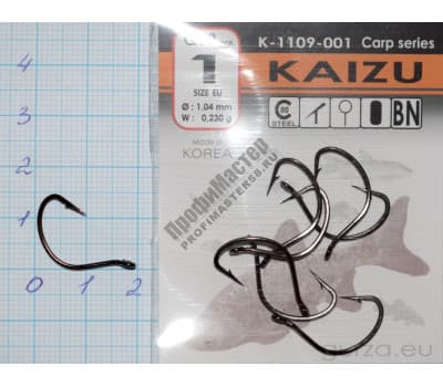 Крючки Gurza- KAIZU Ring BN  №11  (10шт./упак.)
