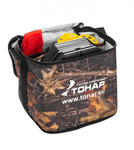 Набор жерлиц на подставке оснащенная ЖЗО-02М (d-185мм.катушка d-85мм) (10шт) ТОНар