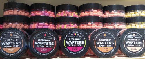 DOПИНГ Wafters-Бойлы 9*7 мм. "Мёд" 0,025 кг.				