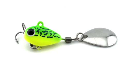 Тейл-спиннер HURRICANE 35g GRIA Lime