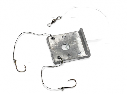 Монтаж рыболовный "Макушатник" 2 крючка 40г