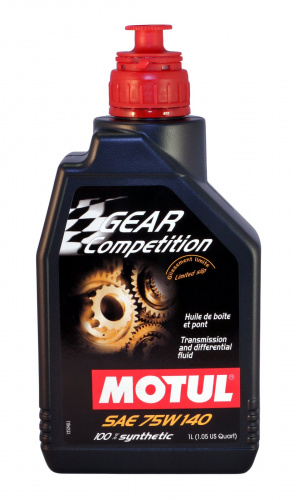 Трансмиссионное масло MOTUL  Gear FF Competition 75W140(1л)