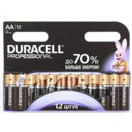 Батарейка "Duracell" AA LR6 бл12 (12/120)																									