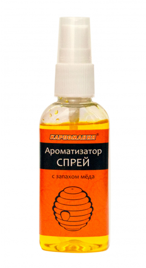 Ароматизатор спрей с запахом Меда 50г флакон				