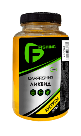 F-FISHING Ликвид CARP Кукуруза 250мл (4)