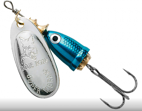Блесна вращающаяся BLUE FOX Vibrax Shad 4 /BS				