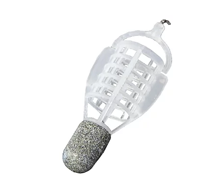 Груз-кормушка фидерная пластиковая X-FEEDER PL GLASS BULLET ARCHER 60г. (30мл.,цвет прозрачный)