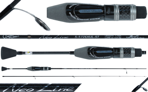 Спиннинг   NEO  LINE   NL612XUL   TUBULAR   1,85m   0,5 - 4,1 g		