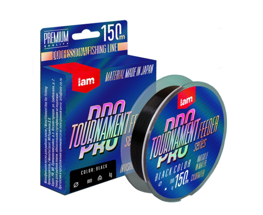 Леска монофильная TOURNAMENT PRO FEEDER 150m (black) 0.234																		