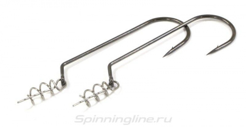 Крючки Gurza-WORM Swim Bait Hook (с фиксаторной пружинкой) № 1 (8шт/уп)