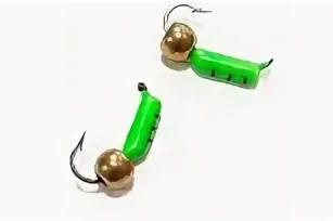 Столбик с латунным шариком 2,5 мм зеленый