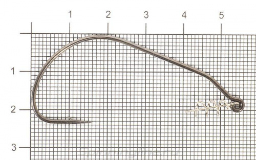 Крючки Gurza-Swim Bait Hook (с фиксаторной пружинкой) №3/0 BN (6шт/уп)										
