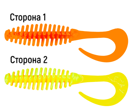 Твистер RELAX TURBO 5" (12,5см) 10 шт.TRT5-TL060