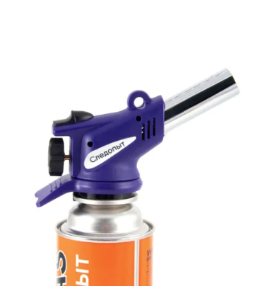 Горелка порт. "СЛЕДОПЫТ-GTP-N05", пьезо., с газогенер. (цанг.)/68/100/