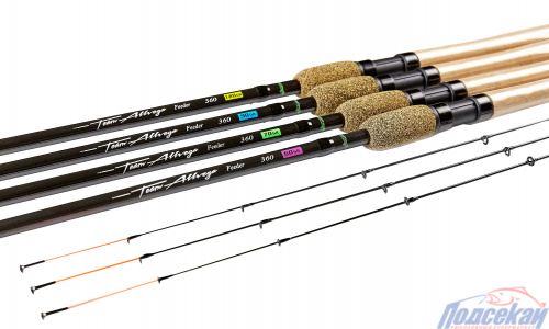 Удилище фидерное ALLVEGA "TEAM ALLVEGA " (3сек. 3хл. до 60 г.) 3,6м TAF-60-360
