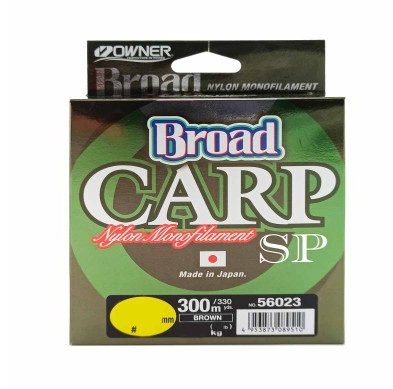Леска Broad Carp SP brown 300м 0,3мм 6,7кг OWNER