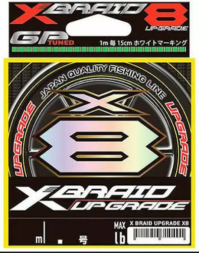 Шнур YGK X-Braid Upgrade X8 150m Green # 0.8  0.148 мм 16lb 7,2 кг
