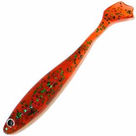 Виброхвост Takedo TKS18 9см. D010 м.масло с зел.блестками 