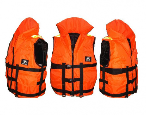 Жилет спас."Штурман" цвет сигнальный 120 кг