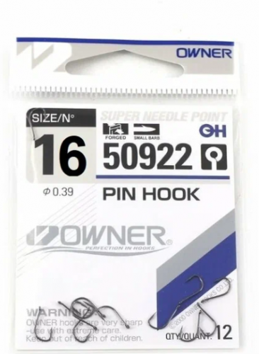 Крючок OWNER №50922  №16 (12шт.)		