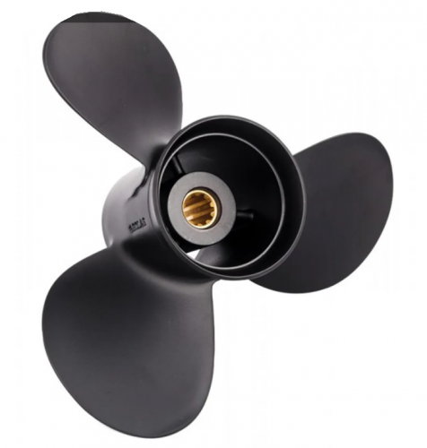 Винт гребной алюминиевый  9.25*11 (18 HP) - Mercury(Tohatsu) 9.9 (247 см.куб.), 15 (294 см.куб.) F15