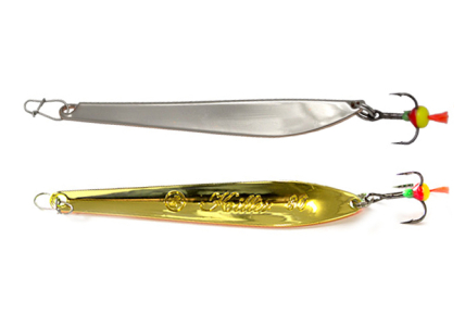 Блесна вертикальная ECOPRO Killer, 90мм, 15г, S/G	