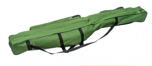 чехол для удочек СТАНДАРТ ПЛЮС(150см, 3 отделения+ 2 кармана)