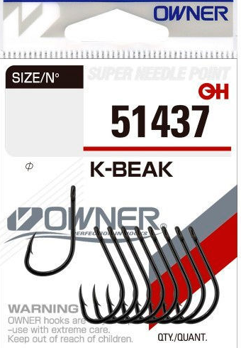 Крючок OWNER №51437  № 4 (9шт.)