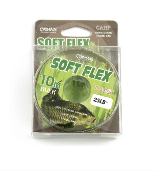 Лидкор без сердечника Caiman Soft Flex Камуфляж 10m 25lbs 215862								