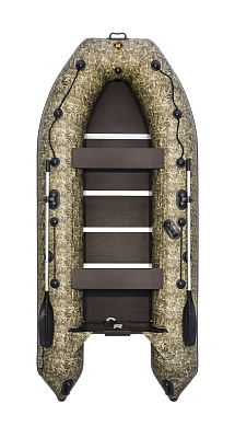 Лодка Ривьера Компакт 3600 СК камуфляж камыш