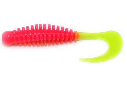 Силиконовые приманки PHANTOM 160 mm  ЯРКО-РОЗОВЫЙ/ШАРТРЕЗ (Acid Pink/Chartreuse)	