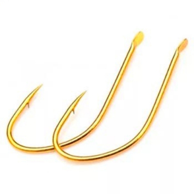 Одинарный крючок OWNER, лопатка, золотой , 16шт./упак.