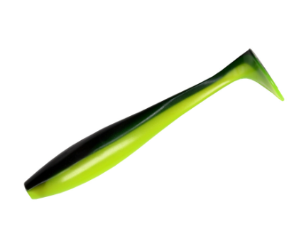 Мягкие приманки Narval Choppy Tail 12cm #045-Black Lime	